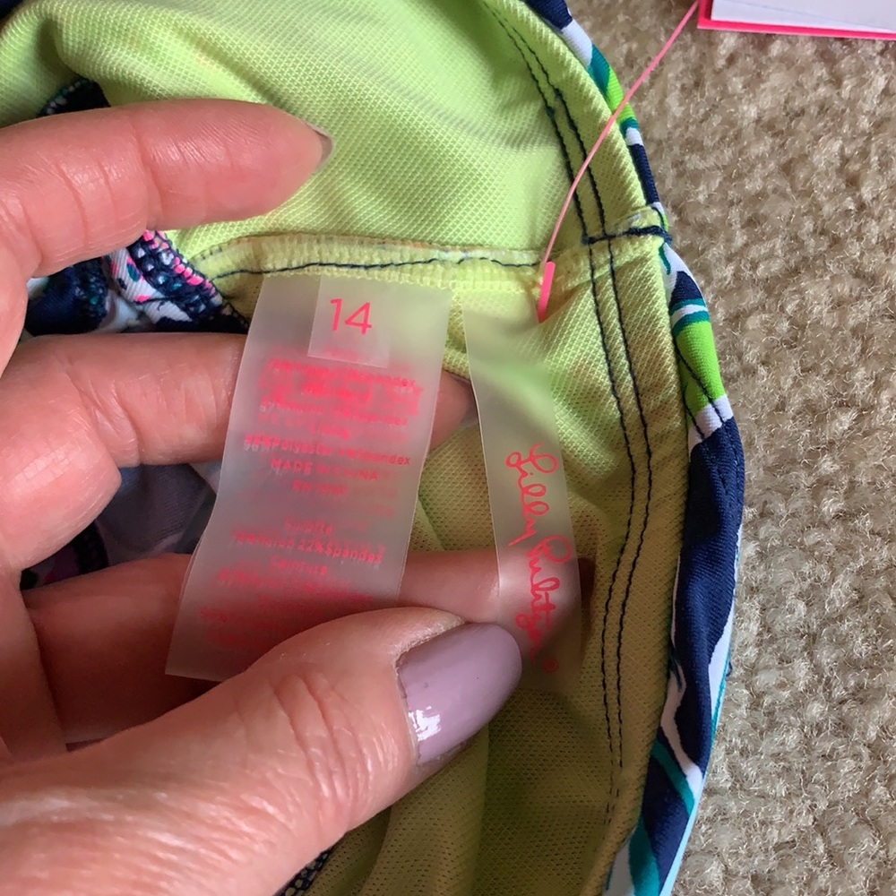 Lilly Pulitzer lagoon sarong hipster bottom - Picture 9 of 10